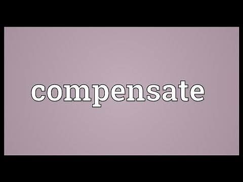 Compensate Meaning