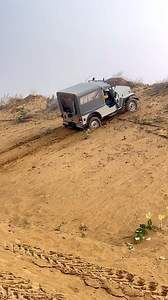 major 😱 #jeep #major #stunt #thar #offroading | Mahindra Major