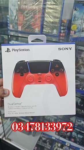 DualSense® Wireless Controller - Techno Red For PS5, PC, MAC & Mobile Available Now #psgames#gaming