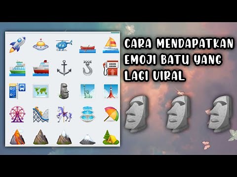 CARA MENDAPATKAN EMOJI BATU YANG LAGI VIRAL