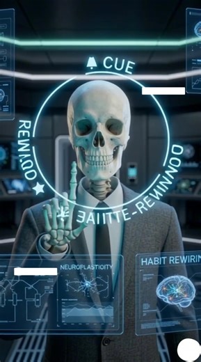 How Habits Literally Rewire Your Brain #skeleton