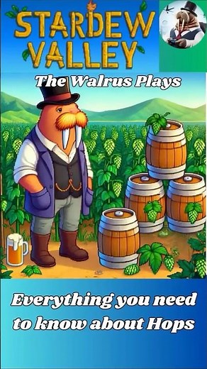 Everything you need to know about Hops in Stardew Valley #shorts #stardewvalley #gaming