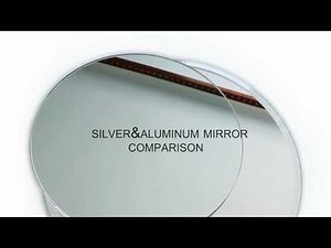 silver mirror or Aluminum mirror