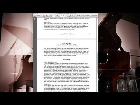 How to write a libretto - A Case Study