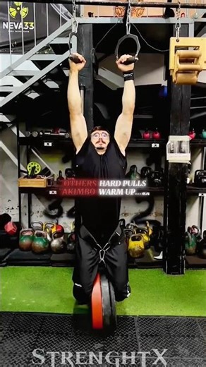 Akimbo Pull Ups with Weight | Best Hook Training for Armwrestling 🥵