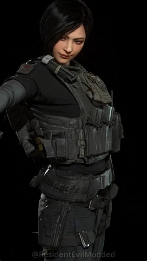 Blackout Outfit for Ada Wong 🖤
