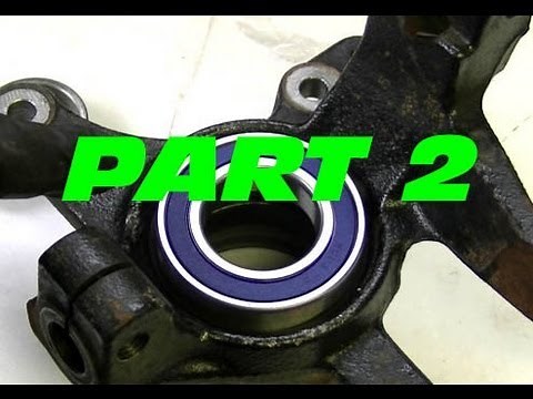 How To Replace The Front Wheel Bearings On Your ATV - PART 2