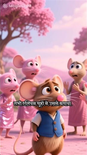 “Yeh Mouse Bana Alien Planet ka Hero! 🐭💖”#shorts