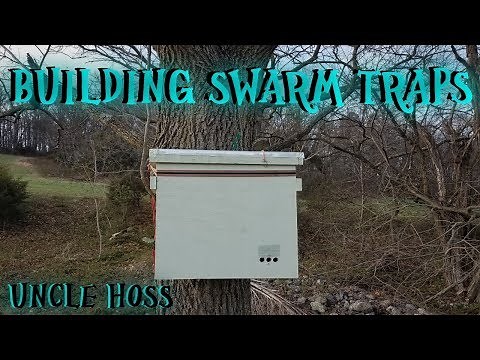 Building Honey Bee Swarm Traps - FREE BEES!