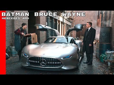 Mercedes AMG Vision Gran Turismo As Batman Bruce Wayne New Car In Justice League