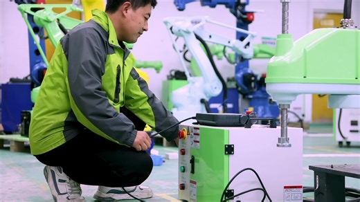 Low Cost Mini 4 Axis Scara Industrial Robot Arm Core PLC Gearbox Motor-Efficient Industrial Packing Machine