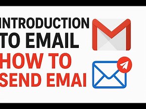 Introduction to Gmail for Beginners | How to Send Email |
