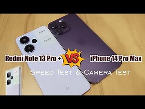 Battle Of The Tech Giants: Redmi Note 13 Pro Plus Vs Iphone 14 Pro Max Speed Test!