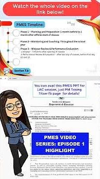 Ano ang mga 4 Phases ng PMES? | DepEd Memo No. 89, s. 2025 #tekingtitser #ppst #pmes2025