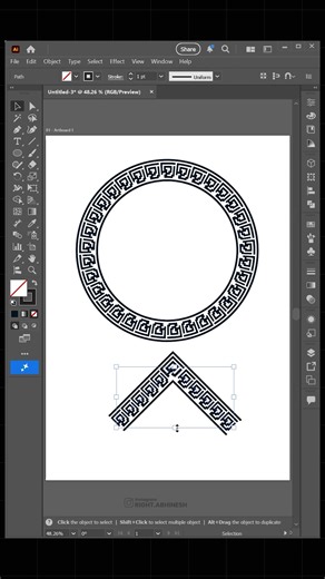 Adobe Illustrator- how to create Pattern effects like a pro #abhineshkumar