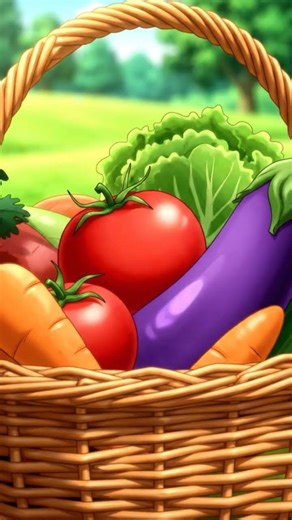Carrying a Basket of Vegetables