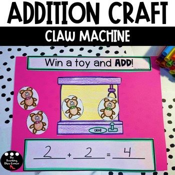 Addition Math Craft Claw Machine