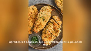 breaded chicken recipe