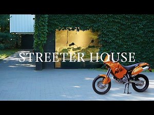 A Modern Home for a Motorcycle Lover