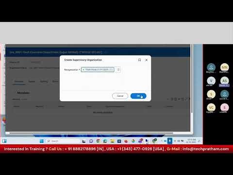 Workday HCM Tutorial | Supervisory Organization, Matrix Organization & Custom Organization|Class-9|