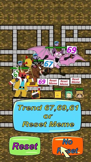 99 NIGHTS IN FOREST x One Piece x ROBLOX STEAL A BRAINROT Challenge: Reset Meme or Team 67,69