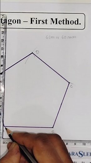how to make Pentagon Engineering Drawing classes