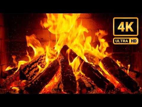 Fireplace Endless Warmth with Soft Jazz Music | Burning Fire Sounds & Best Jazz Playlist