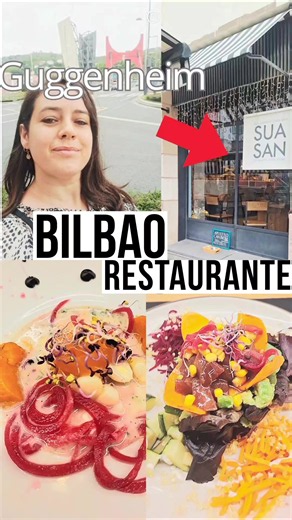 #bilbao #bilbaoturismo #turismobilbao #bilbaorestaurante #suasan