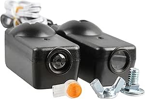 Garage Outlet Replacement Door Safety Sensor Beam Eyes for Liftmaster Chamberlain Craftsman Wayne Dalton 41A5034 with Wires Hardware Instructions Assembly Kit