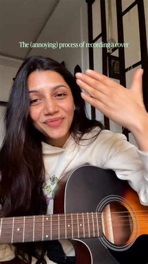 Sagarika Joshi on Instagram: "Woke up from a nap with this playing on my mind and recorded it instantly☺️ (after about a million fails because the brain wasn’t braining)"