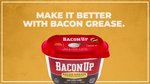 Bacon UpⓇ Bacon Grease for Cooking - 14 Ounce Tub for Cooking, Frying and Baking 2 Pack