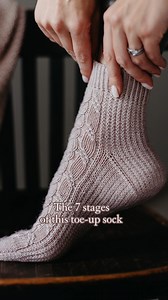 267K views · 2.7K reactions | Toe-up socks are my favorite to make....