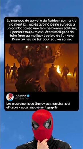 Dune : Deuxième Partie (2024) - Scène de Combat Gurney Contre Beast Rabban