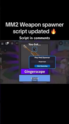 mm2 script exploit weapon spawner #roblox #delta #murdermystery2 #robloxexploiting #mm2