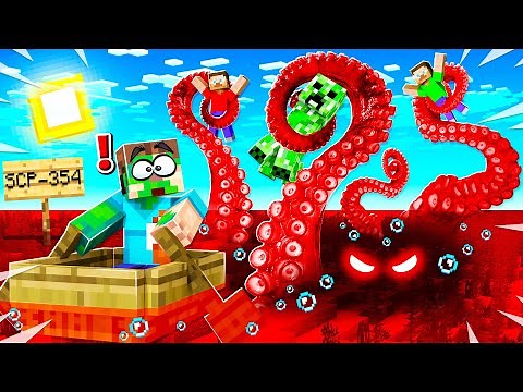 We EXPERIMENTED On SCP-354 IN MINECRAFT! (scary)