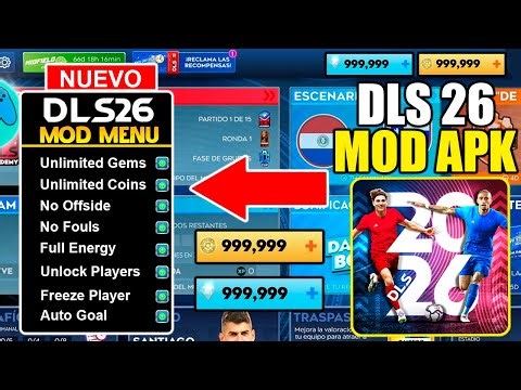 NUEVO DLS 26 MOD APK - MONEDAS y DIAMANTES ILIMTADOS 🔥 MOD MENU DLS 26