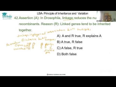 LBA KCET - Principle of inheritence and variation - MCQ 42