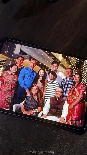 Most Beautiful Picture 🥹❣️ | Digital Merge | Family Photo Editing #shorts #art #merge