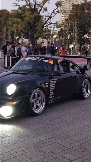 ポルシェ930ターボ・通称ブラックバード（1989年式）「湾岸ミッドナイト劇用車」、【東京スーパーカーデーinジャパンモビリティショー2025】