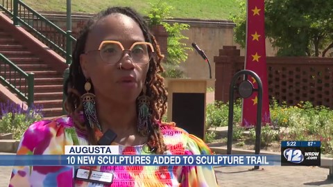 Trail unveils 10 new sculptures during ribbon-cutting