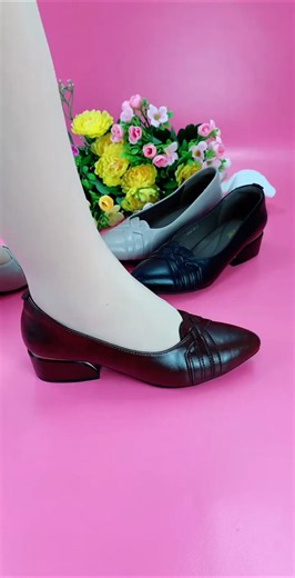 Elegant Black Low Block Heel Pumps Timeless Office Style #shoes #fashion #shortsfeed