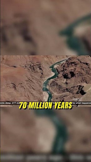 70 Million Years Ago It Was Completely Flat #grandcanyon #earth