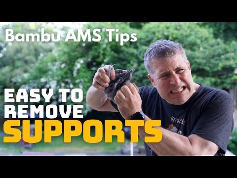 Dual filament supports Bambu Labs AMS & AMS Lite - easy to set up. Easier to remove