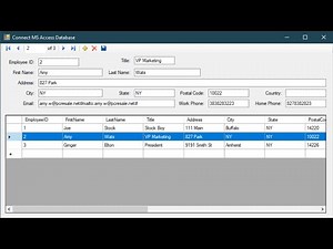 VB.NET Tutorial - How to Connect Access Database to VB.NET | FoxLearn