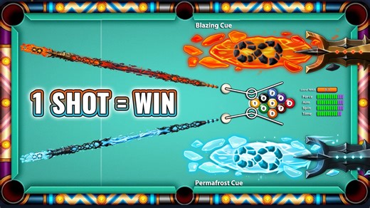 4.8K views · 425 reactions | 8 Ball Pool - FIRE vs ICE - Blazing VS Permafrost cue level MAX Miami - ONE SHOT = WIN - GamingWithK YouTube Channel: https://www.youtube.com/c/GamingWithK #GamingWithK #blazing #permafrost #permafrostcuelevelmax #8ballpool #blazingcuelevelmax | Gaming with K | Facebook
