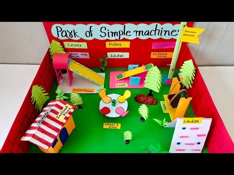 Park of Simple Machine/Science working model/Science project for class 6,7/Simple Machine projects /