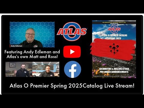 Atlas O Premier Spring 2025 Catalog Live Stream