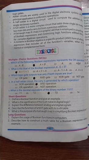 Class 9 Computer chapter # 3 MCQs