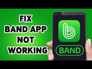 How To Fix Band App Not Working 2024 | Guide To Troubleshoot/Resolve Band App Issues
