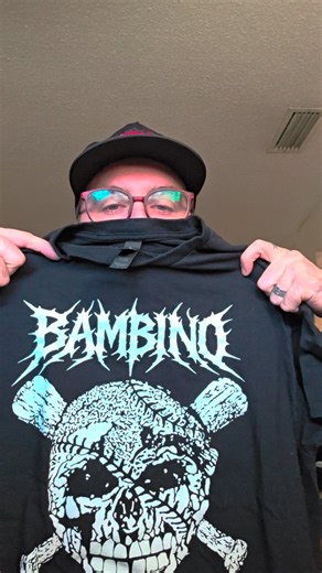 HMHD podcast on Instagram: "Big thanks so the homies in @bambinonehc for hooking us up with some rad shirts! Means so much to us! Check them out if you haven't already and give them some love! 👊 . . . #heavymusic #heavydads #musicposcast #hardcore #moshpit #crowdkill #hardcoremusic #breakdown #fightriffs #comedypodcast"